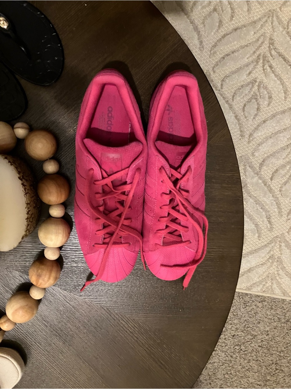 Men Adidas Superstar Pharrell Supercolor Semi Solar pink